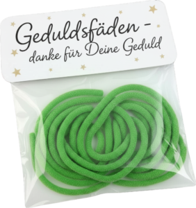 Geduldsfäden - Lehrerinnen Geschenk