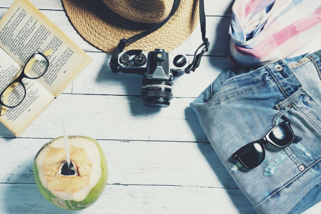 summer, travel, vacation, holiday, nature, trip, journey, leisure, still life, flat lay